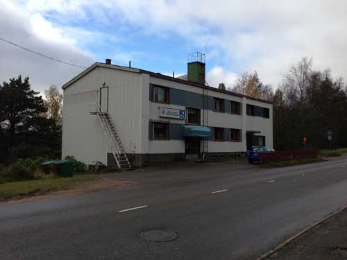 Edificio de la Rovaniemi GuestHouse Borealis