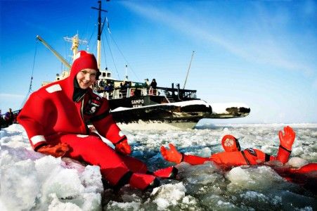Crucero rompehielos Sampo por el Báltico, con posibilidad de baño en aguas heladas