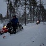 motos de nieve en Saariselka