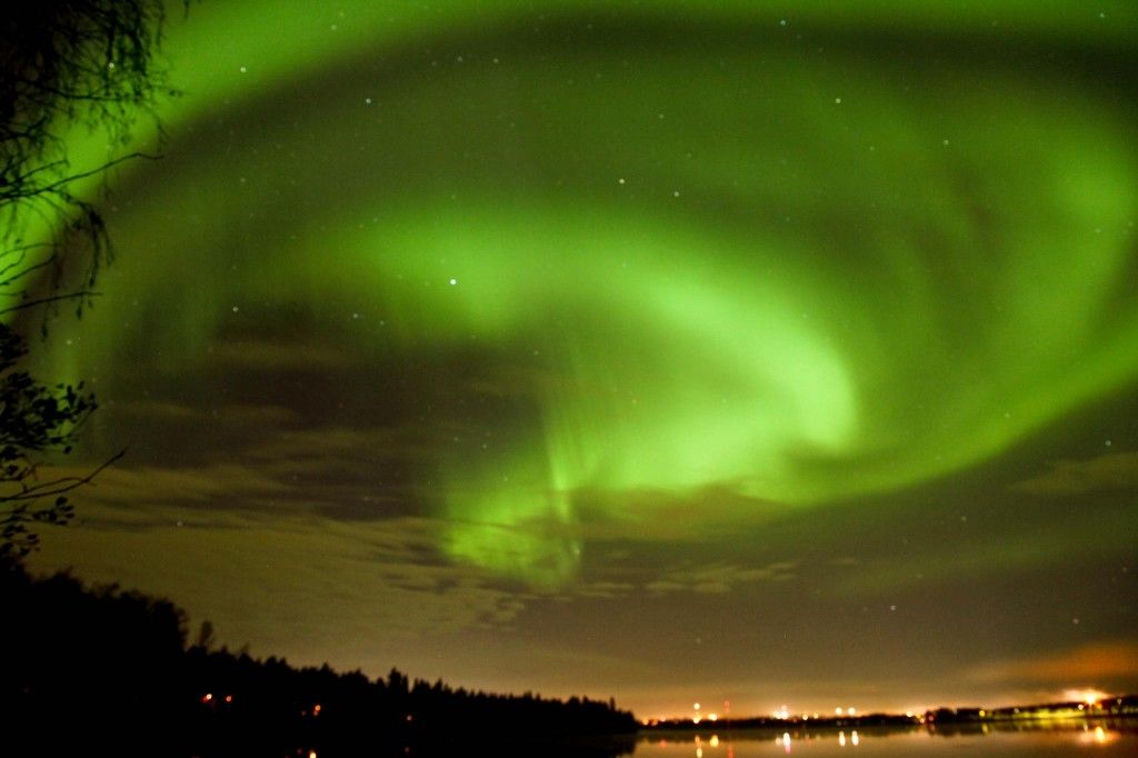 Aurora boreal en Rovaniemi (Foto: Janne Honkanen)