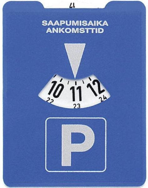 Parkkikiekko, o cómo ahorrarse unos eurillos aparcando en Finlandia