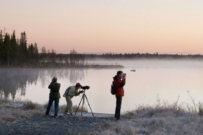  Fotógrafos en Kuusamo 