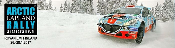 Anuncio de este año del Rally de Laponia