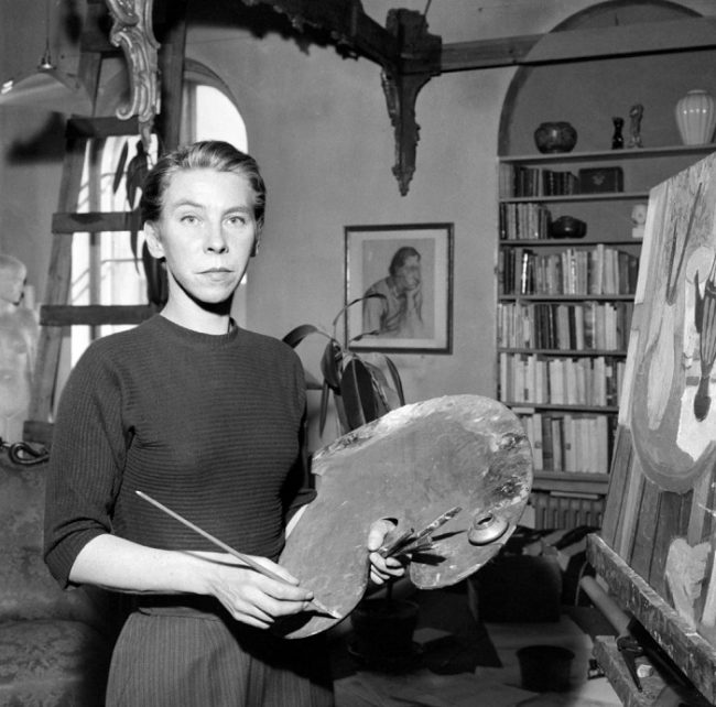 La escritora y artista Tove Jansson en1956 