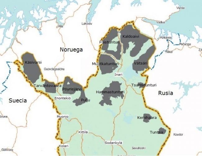 Espacios Naturales Protegidos en Laponia 