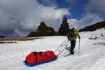 Material específico para travesías de esquí en Laponia